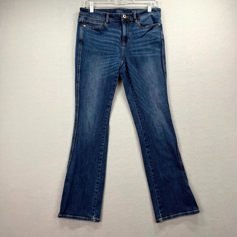 J. Jill Bootcut Jeans Women 4 Fits 30x30* Blue Denim Pants Modern Slim Cowgirl